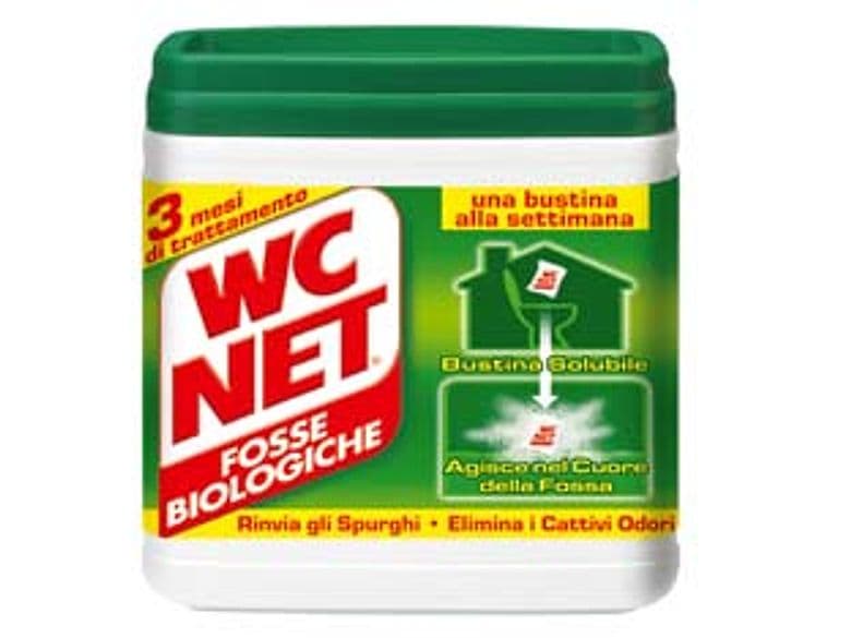 WC Net Fosse Biologiche in Bustine 12 Bustine Solubili Manitoba 2 Pezzi - 2