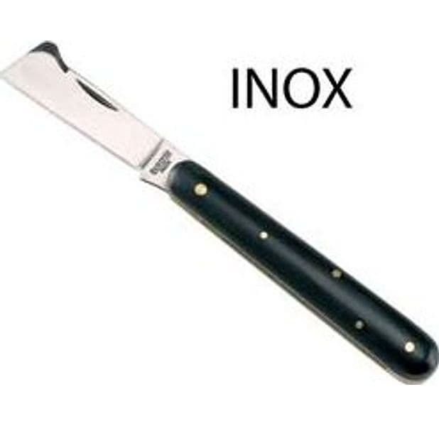 Coltello da Innesto in Acciaio Inox con Manico Finto Corno 17 32005 cm - 2