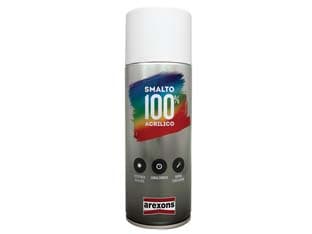 Smalto 100% Acrilico Bianco Elettrodomestico Spray 400 ml Bianco 6 Pezzi - 2