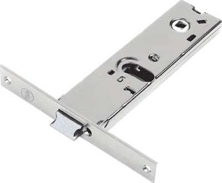 Serratura Metallo Infilare 87502 Yale B.q Inox F.mm 22 F.ovale M2 con Scr