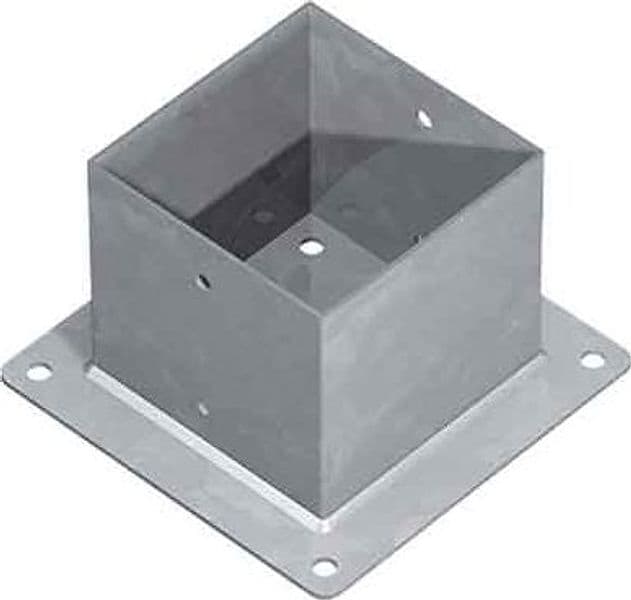 Supporto a Pavimento per Travi TG20 Mm 91 x 150H Tecfi Base 170 mm