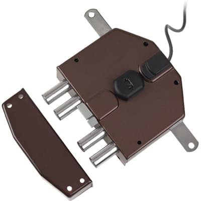 Serratura Legno Applicare Elettrica 6823 Yale Pompa Mm 80 M4 8213756 - 2