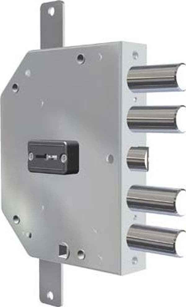 Serratura Metallo Applicare 2155 Mrx Cr Dm M4 Tripl con Scr Ip.mm 8214106 - 2