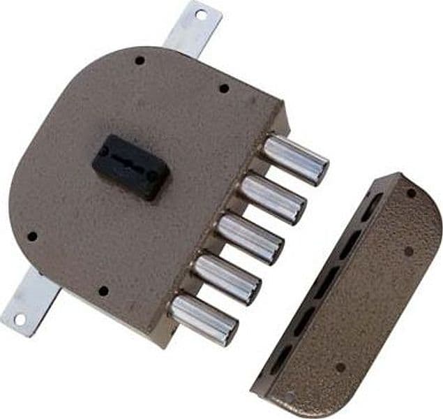 Serratura Legno Applicare 2200 Plus Cr Dm M4 Tripl E.mm 60 Dx