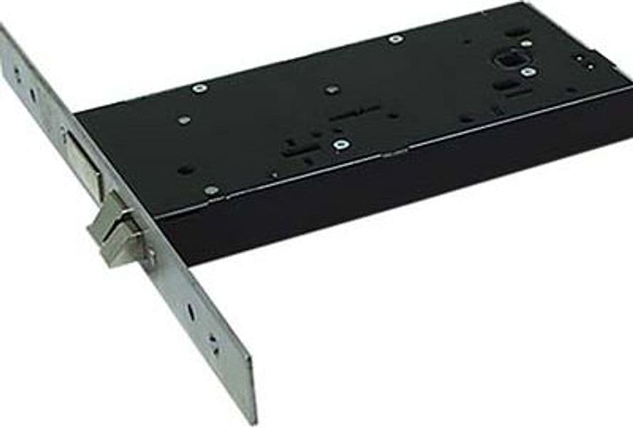 Serratura Metallo Infilare Elettrica 5938 Omec B.q Inox F.mm 25 Dm M4