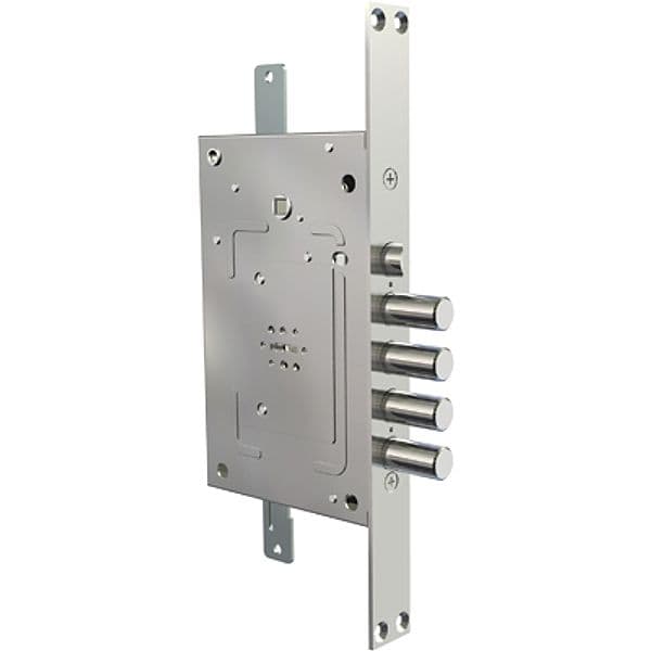 Serratura Metallo Infilare 2650 Cr Dm M4 Tripl con Scr Ip.mm 28 E.mm 68 Dx
