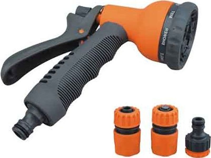 Kit Pistola Multigetto per Innaffiare Ideal Star Set 4 Pezzi - 2