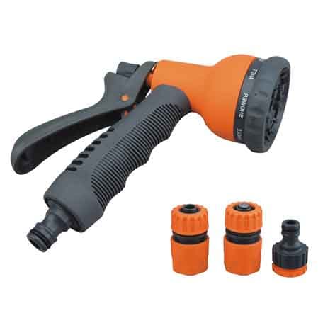 Kit Pistola Multigetto per Innaffiare Ideal Star Set 4 Pezzi - 2