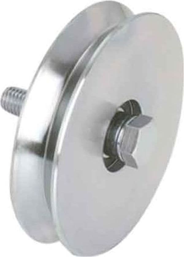 Ruota con Bullone per Cancelli Gola Y 120 mm - 2