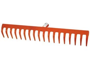 Rastrello in Acciaio Verniciato Spessore 4 mm 12 Denti Il Campo 5 Pezzi - 2