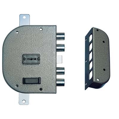 Serratura Legno Applicare 2250 Plus Cr Dm M4 Tripl con Scr E.mm 60 Sx - 2