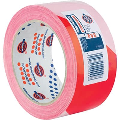 Nastro Segnaletico Adesivo 350 Br Eurocel Bianco 66 ml 50 mm 2 Pezzi - 2