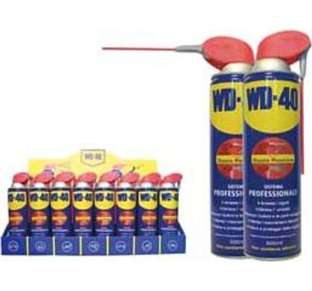 Wd 40 Lubrificante Spray Multiuso 5 Funzioni 500 ml in Espositore 24 Pezzi – Wd-40
