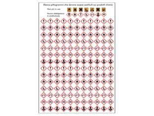 154 Etichette Adesive Nuovi Pittogrammi per Prodotti Chimici - 2