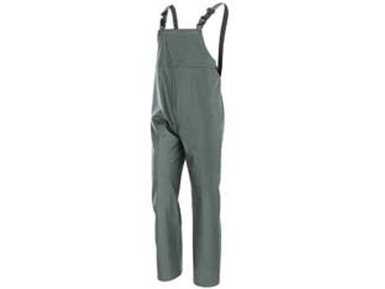 Impermeabile Pantalone con Pettorina in Poliuretano Verde Tg.xxl Verde - 2