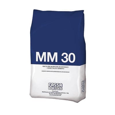 Malta MM30 Fassa Bortolo Grigia 5 kg 5 Pezzi - 2