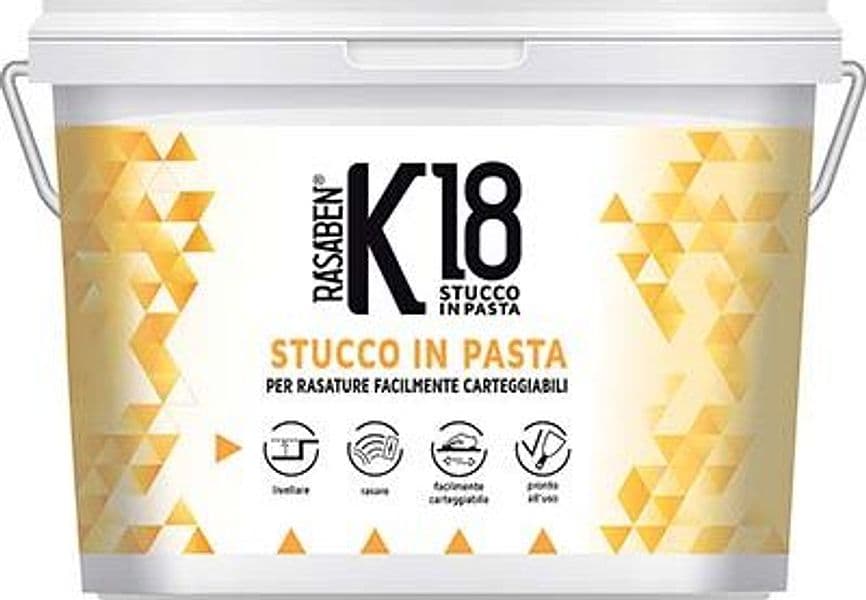 Stucco Pasta Rasatura K18 K2 Rasaben Kg 20 - 2