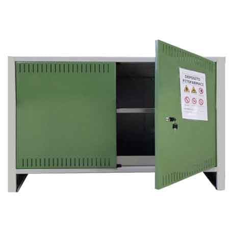 Armadio Fitofarmaci Basso 400 x 1000 x 80 (Pxlxh) Pro Metal - 2