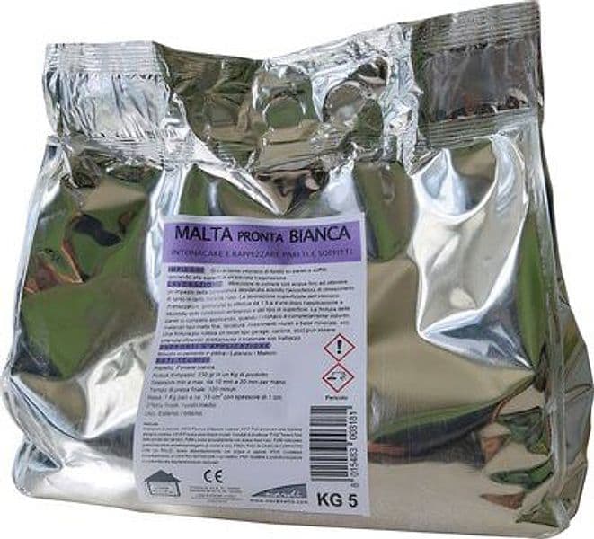 Intonaco Pronto Bianco Briko Line 5 kg 5 Pezzi – Autres