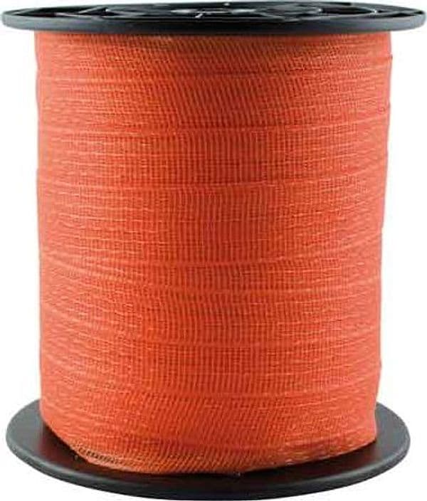 Banda per Recinti Elettrici H 10 mm Bobina 200 m Col Arancione - 2