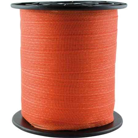 Banda per Recinti Elettrici H 10 mm Bobina 200 m Col Arancione - 2