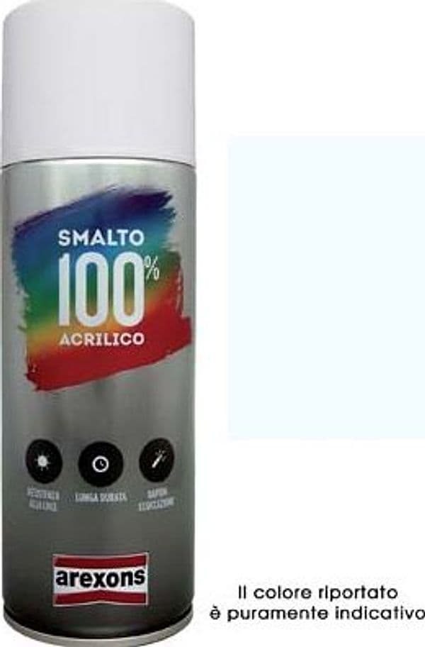 Smalto Spray Acril Color Arexons Bianco Elettrodomestici 400 ml 6 Pezzi