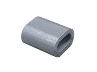 Morsetto Allumino 4 mm per Nyofil 4 mm 100 Pezzi - 2