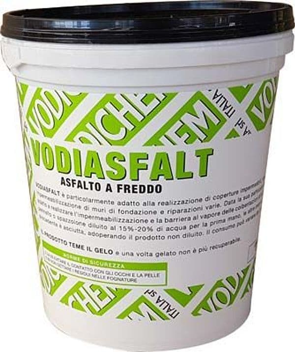 Asfalto a Freddo Vodiasfalt Vodichem 1 kg 9 Pezzi - 2