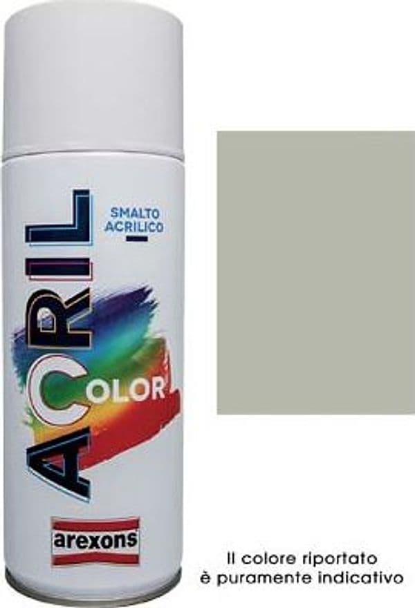 Smalto Spray Acril Color Arexons Grigio Siliceo Ral 7032 400 ml 6 Pezzi