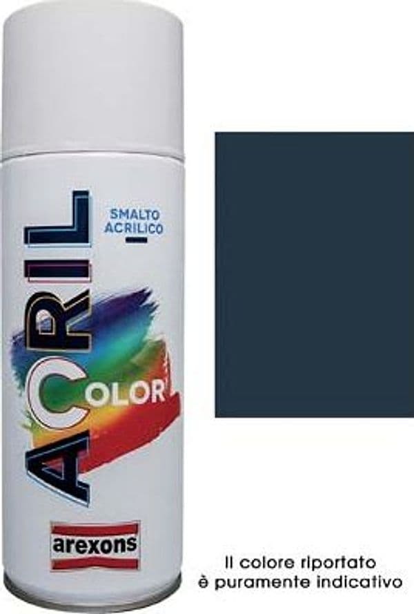 Smalto Spray Acril Color Arexons Grigio Antracite Ral 7016 400 ml 6 Pezzi