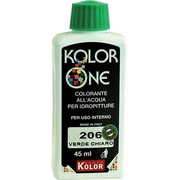 Colorante Acqua Kolorone 206 Verde Chiaro 45 ml 12 Pezzi – Nuovo Kolor