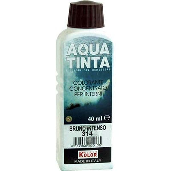 Colorante Acqua Aquatinta 314 Bruno 40 ml 10 Pezzi - 2