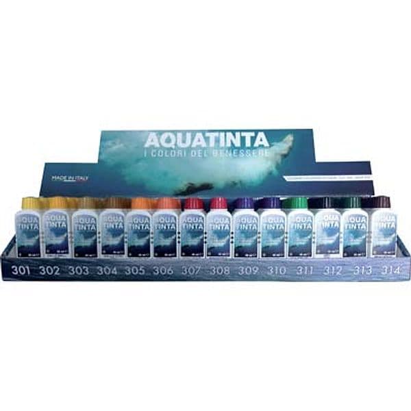 Espositore Colorante Aquatinta 14 Posti - 2