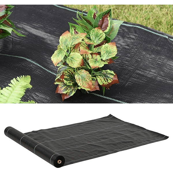 Telo per Pacciamatura Nero Ideal Star H 1 x 100 m 100 Mq Ideal Star - 2