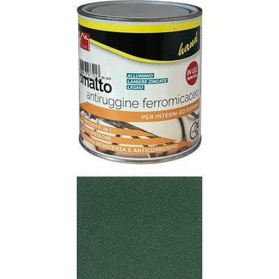 Smalto Antiruggine Ferromicaceo Hand Verde 750 ml 6 Pezzi - 2