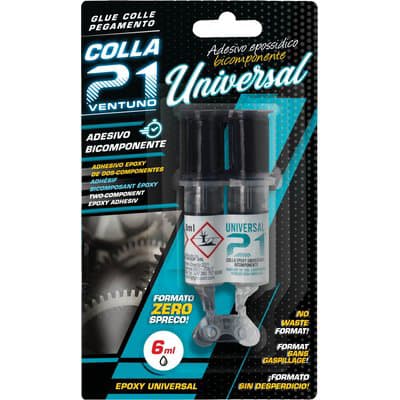 Colla 21 Universale Bicomponente 6 ml 3 Pezzi - 2