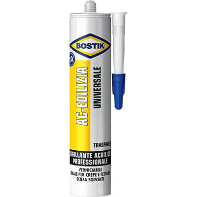 Silicone Acrilico Ac Edilizia Bostik 300 ml 12 Pezzi - 2
