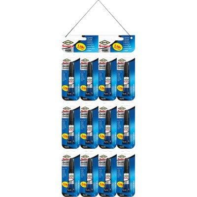 Bostik Super Glue Jumbo Card 3 g 12 Pezzi - 2
