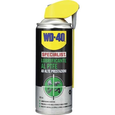 Lubrificante PTFE Spray Wd 40 Specialist Alte Prestazioni 400 ml 2 Pezzi - 2