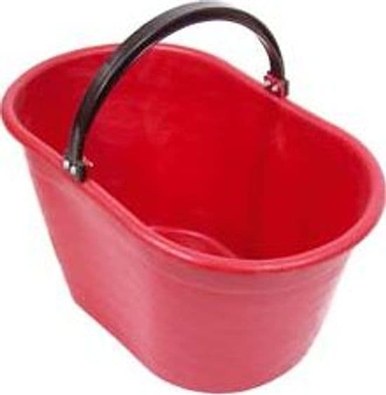 Cesta Ovale per Raccolta Manico Plastica 20 l Capacità 20 L, 54 5 Pezzi