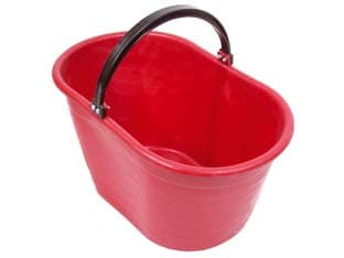 Cesta Ovale per Raccolta Manico Plastica 20 l Capacità 20 L, 54 5 Pezzi - 2