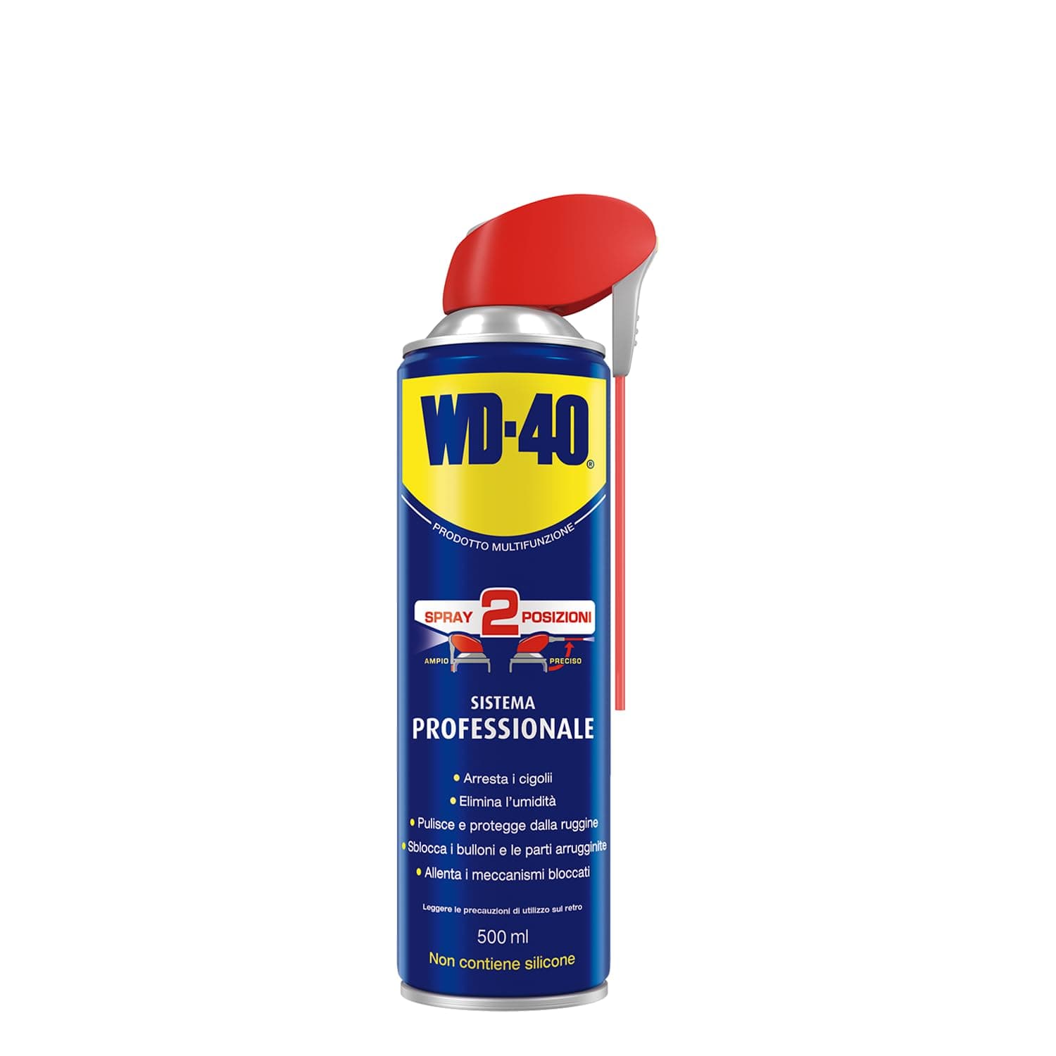 Lubrificante Spray Wd 40 Professionale 500 ml 6 Pezzi - 2