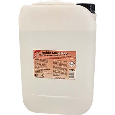 Acido Cloridrico Muriatico 3033% Kg 10 - 2