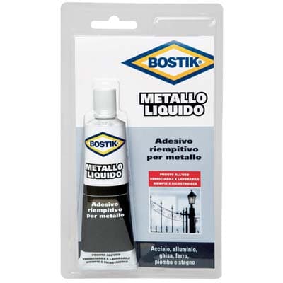 Bostik Metallo Liquido 55 g 2 Pezzi - 2