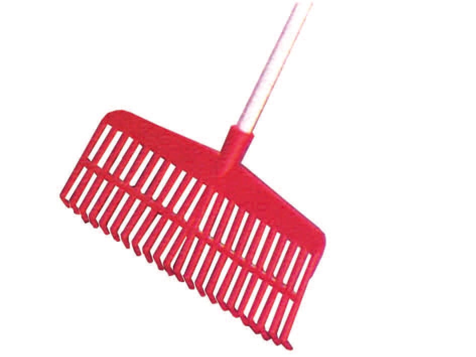 Scopa Raccogli Nocciole e Foglie Senza Manico 22 Denti, 39 cm Peso 5 Pezzi - 2