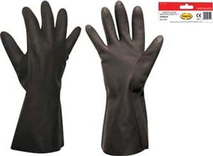 Guanti da Lavoro in Lattice Industriale Tg.m Misura 8 12 Paio Excel - 2