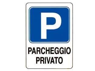 Cartello Parcheggio Privato 20 CMX30H 10 Pezzi - 2