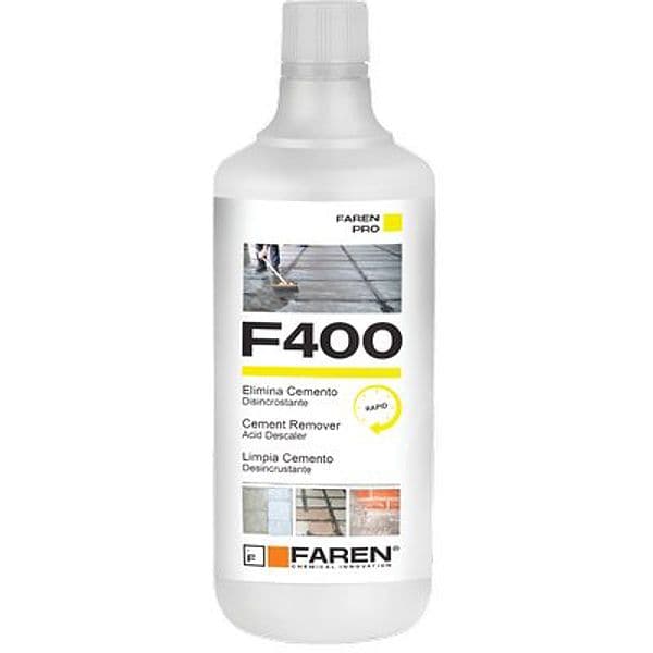 Acido Disincrostante Tamponato F400 Faren 1 L 12 Pezzi - 2