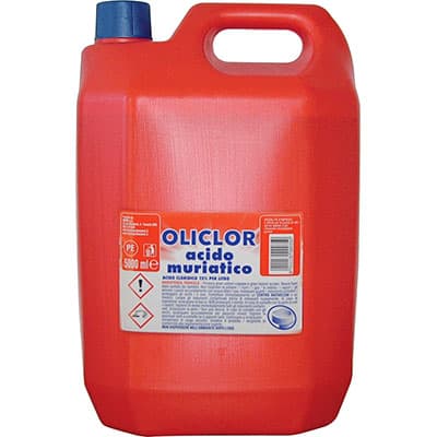 Acido Cloridrico Muriatico 15% Oliclor 5 L 4 Pezzi - 2