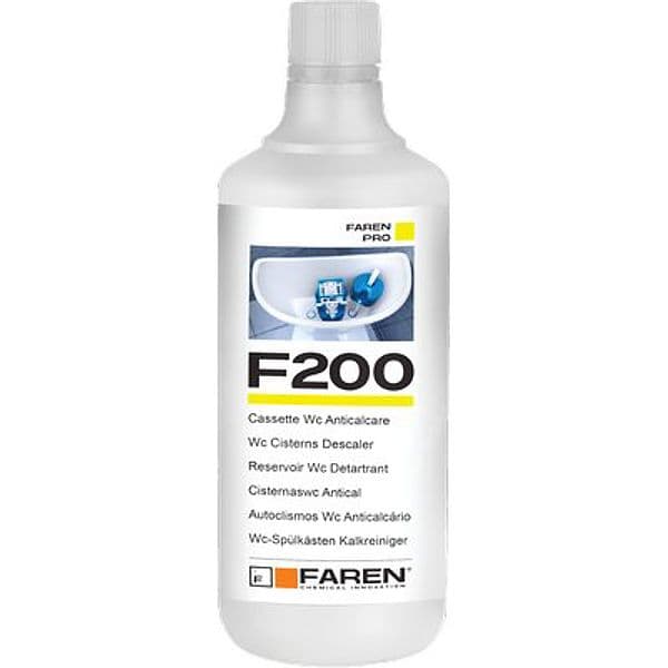 Acido Anticalcare Cassette WC F200 Faren 1 L 12 Pezzi - 2